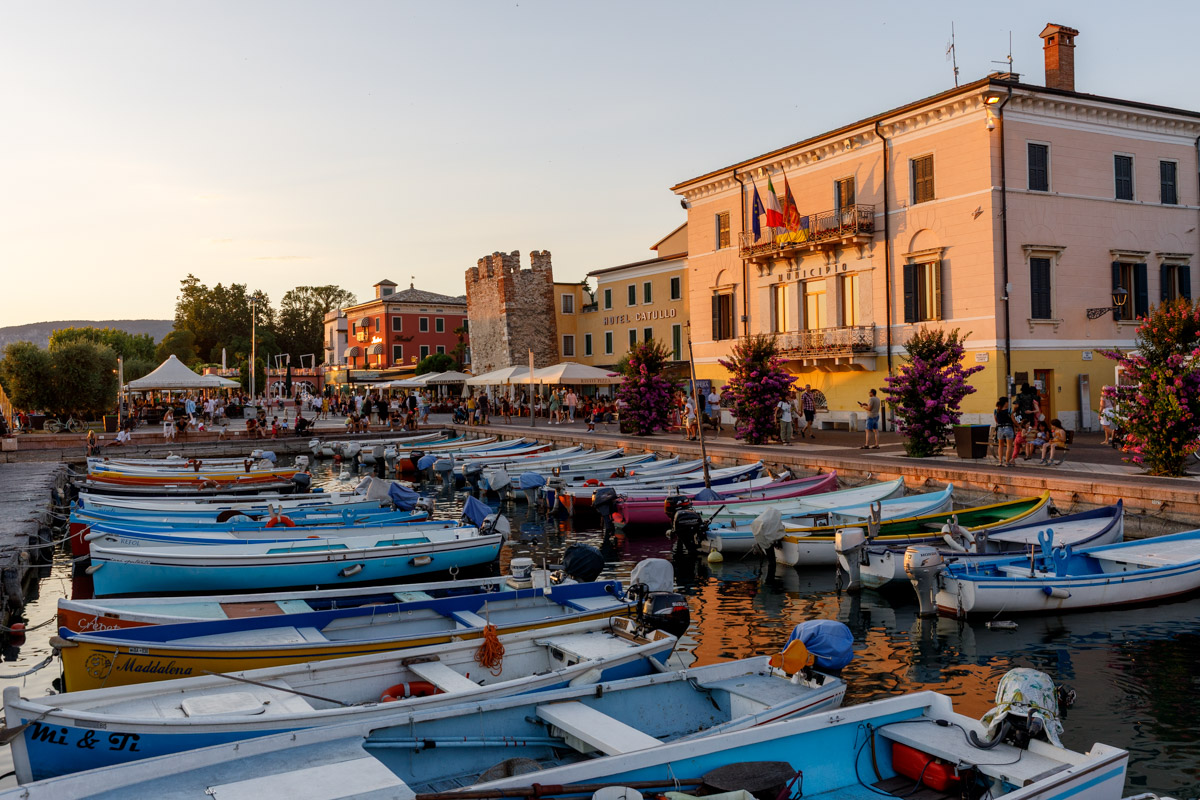 Am Hafen von Bardolino